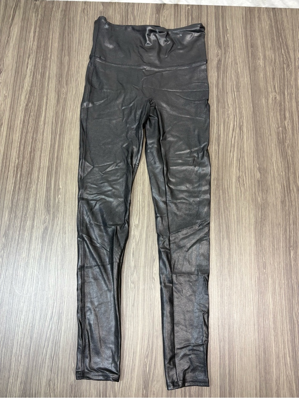 Spanx Faux Leather Leggings Size Medium
